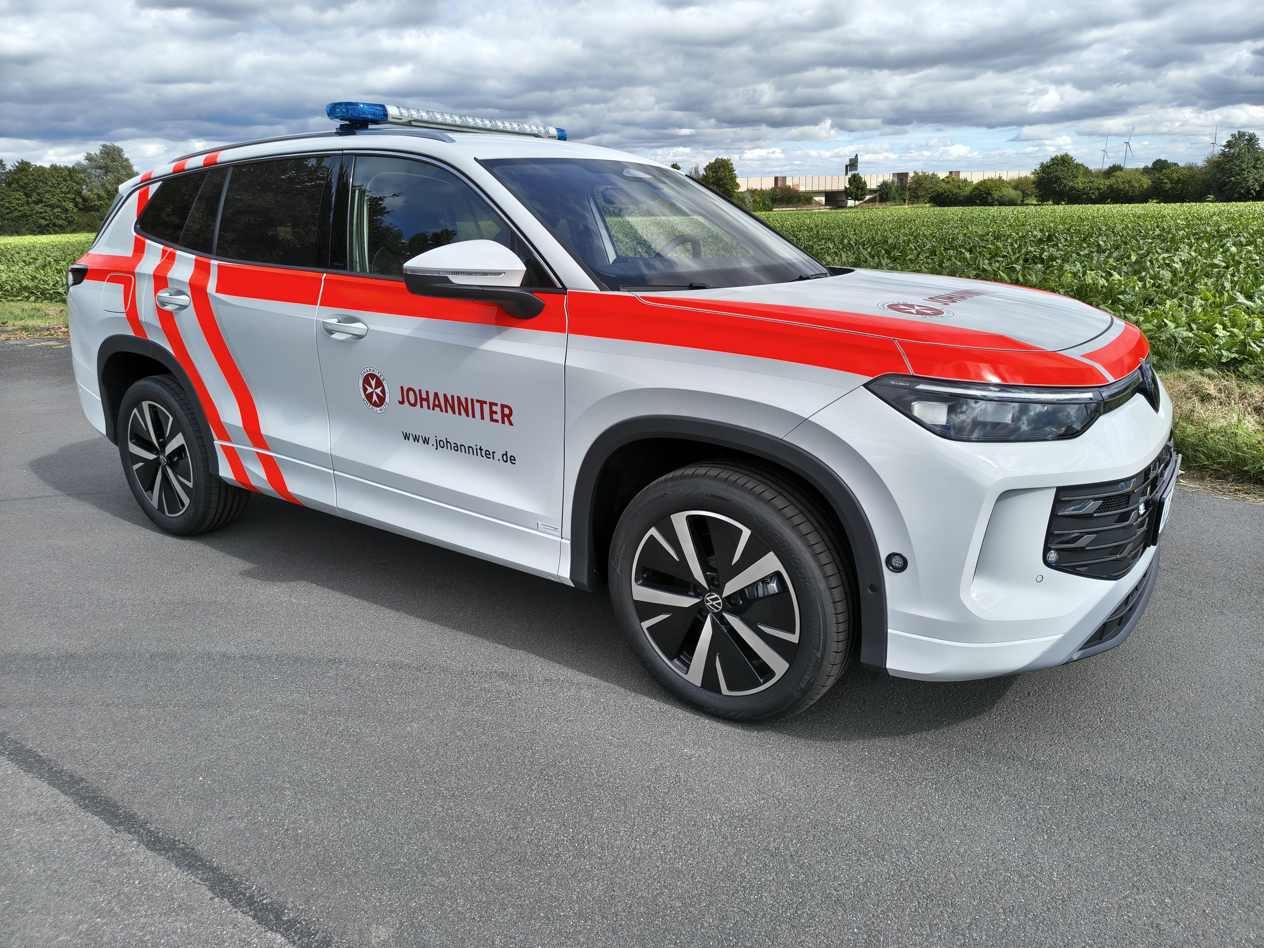 VW Tayron – Organtransport – JUH Kiel